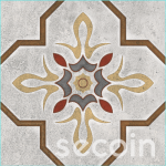 ENCAUSTIC POTTERY TILE GP 2576